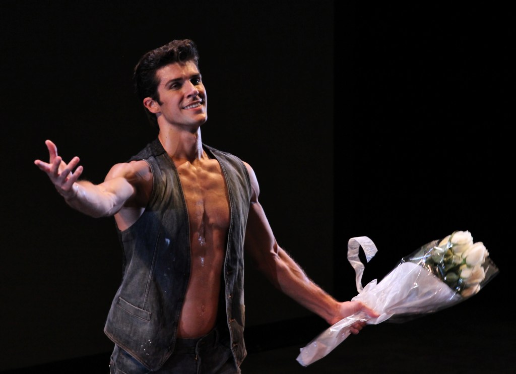 Italian dance icon Roberto Bolle for International Dance Day