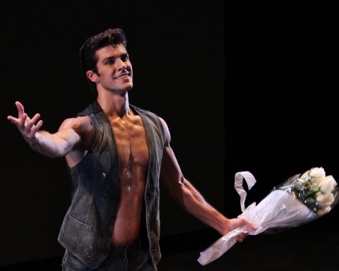 Italian dance icon Roberto Bolle for International Dance Day