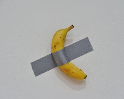 Comedian by Maurizio Cattelan