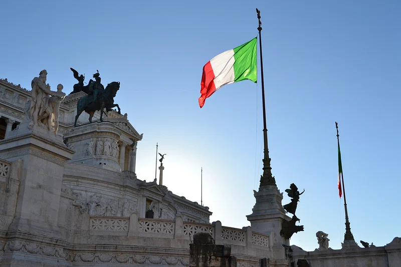 Italia flah for Festa della Repubblica